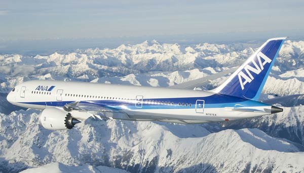 ANA 完成品 1/200 ボーイング787-9ドリームライナーJA830A 全日空商事