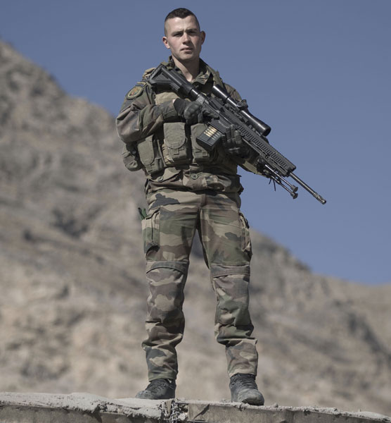 アフガニスタンに展開する国際治安支援部隊（IS…：フランス外人部隊