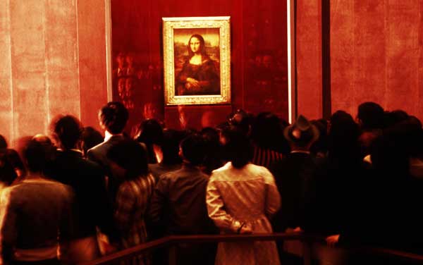 モナリザ 昭和49年、東京国立博物館で開かれた「モ…：昭和のブーム