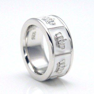 Justin Davis – Pride&Joy Crown Ring White プライドアンドジョイ