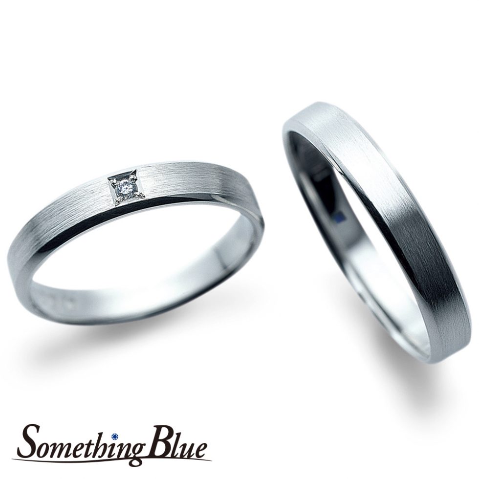 Something Blue – Square / スクエア 結婚指輪 SP766,SP767