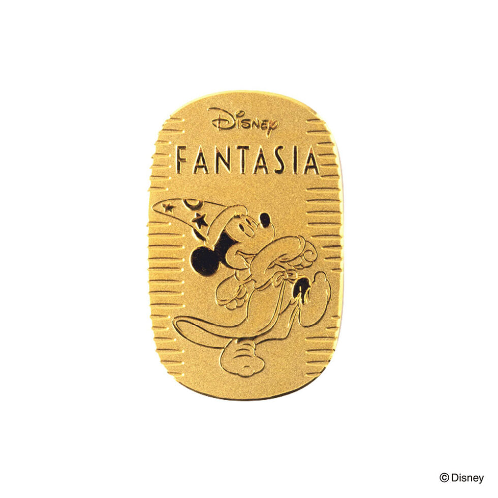 ディズニーファンタジア / 純金小判 10gと20gのセット【Disney