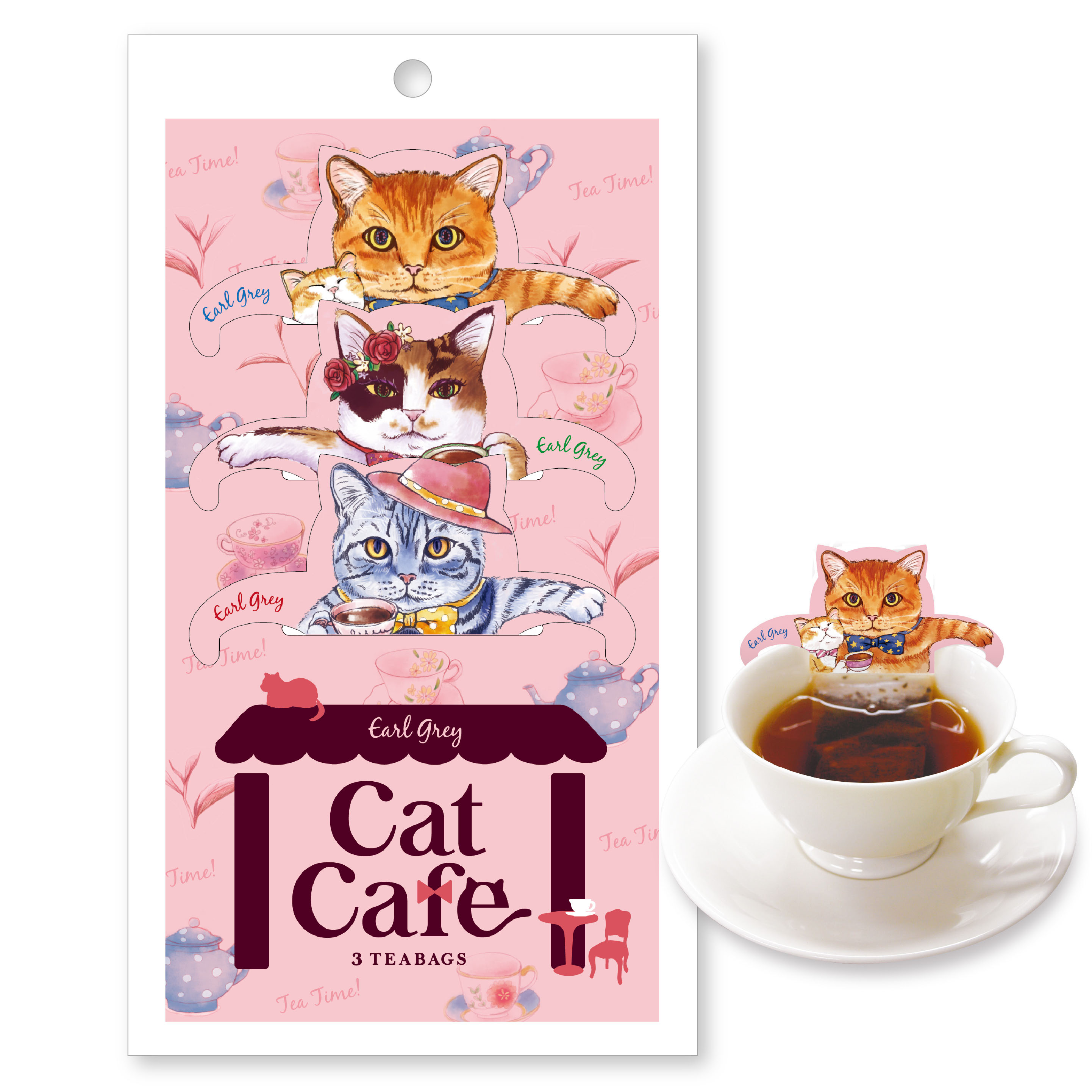 フックティー キャットカフェ（アールグレイ） | 商品情報 | 日本緑茶