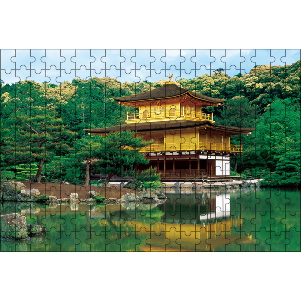 風景パズル 花咲く忍野と富士山 108ピース 25×35cm | ジグソーパズル