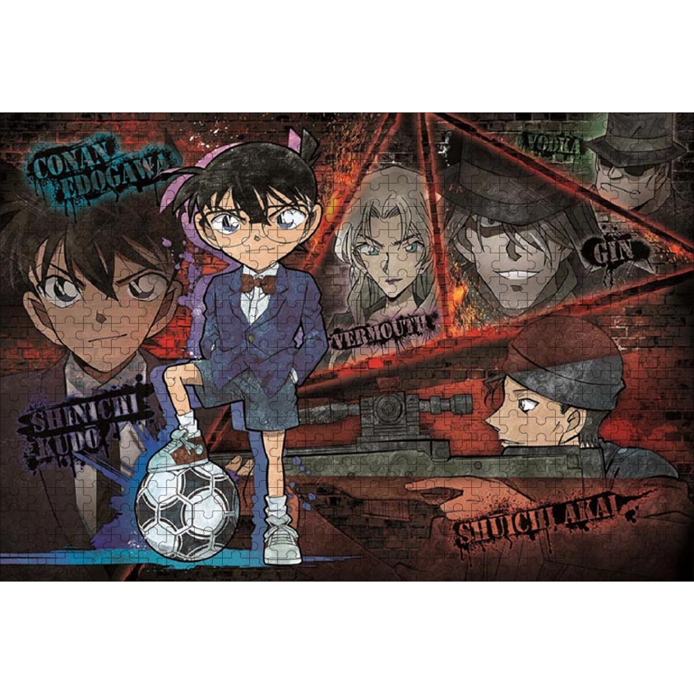 アニメパズル 名探偵コナン 緋色のスナイパー 500ピース 38×52cm 木製