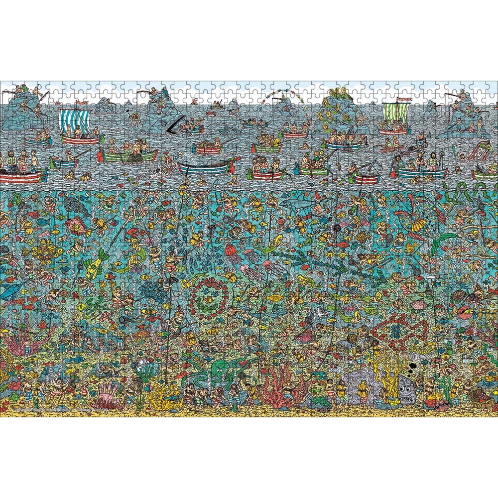 ウォーリー パズル 1000ピース ウーフの国 難しい 50×75cm
