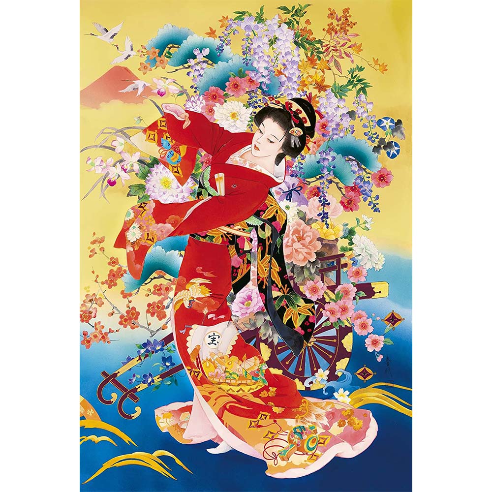 ジグソーパズル 招福の舞 500ピース 38×52cm | ジグソーパズル通販専門