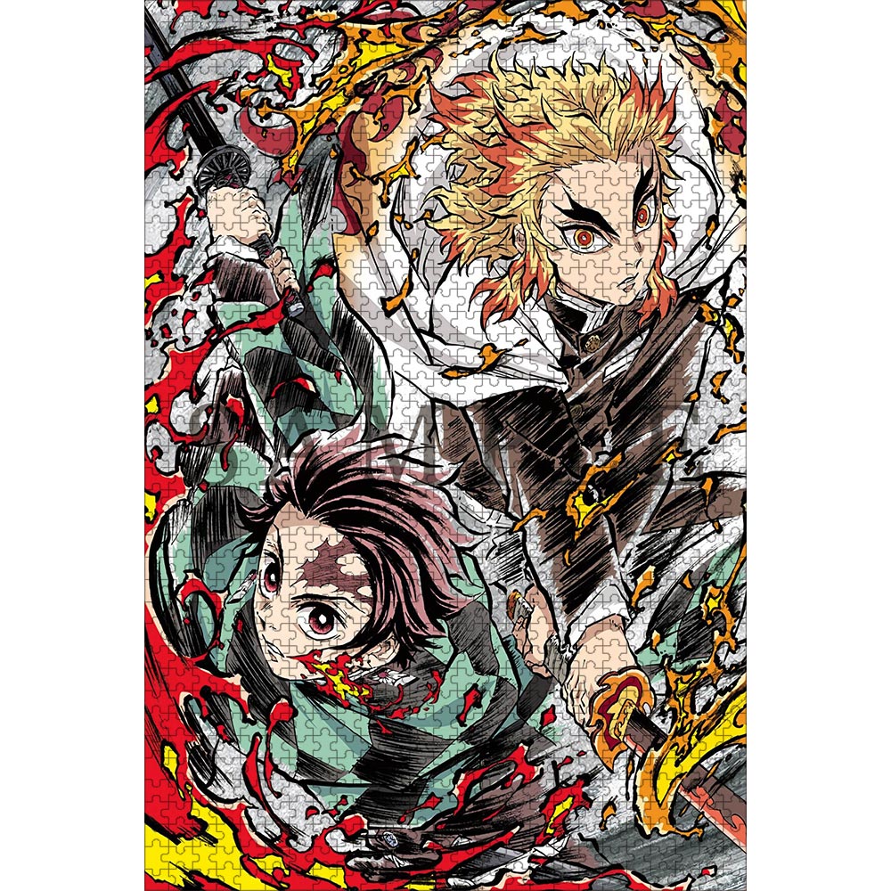 鬼滅の刃 ジグソーパズル 無限列車1000ピース 50×75cm