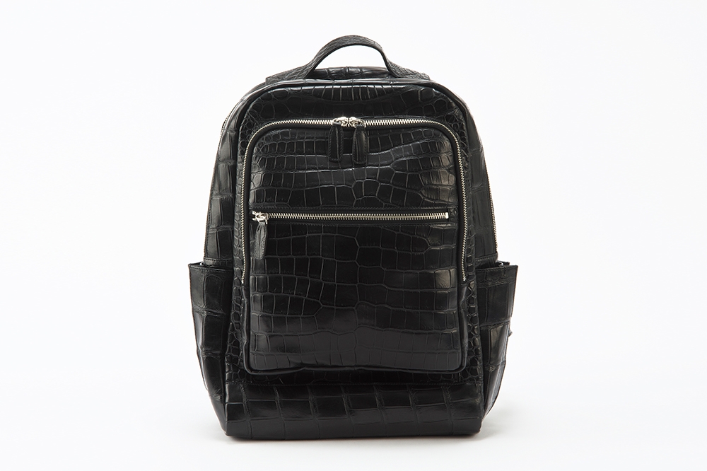 マットクロコリュック ｜ エキゾチックレザーマーケットジャパン