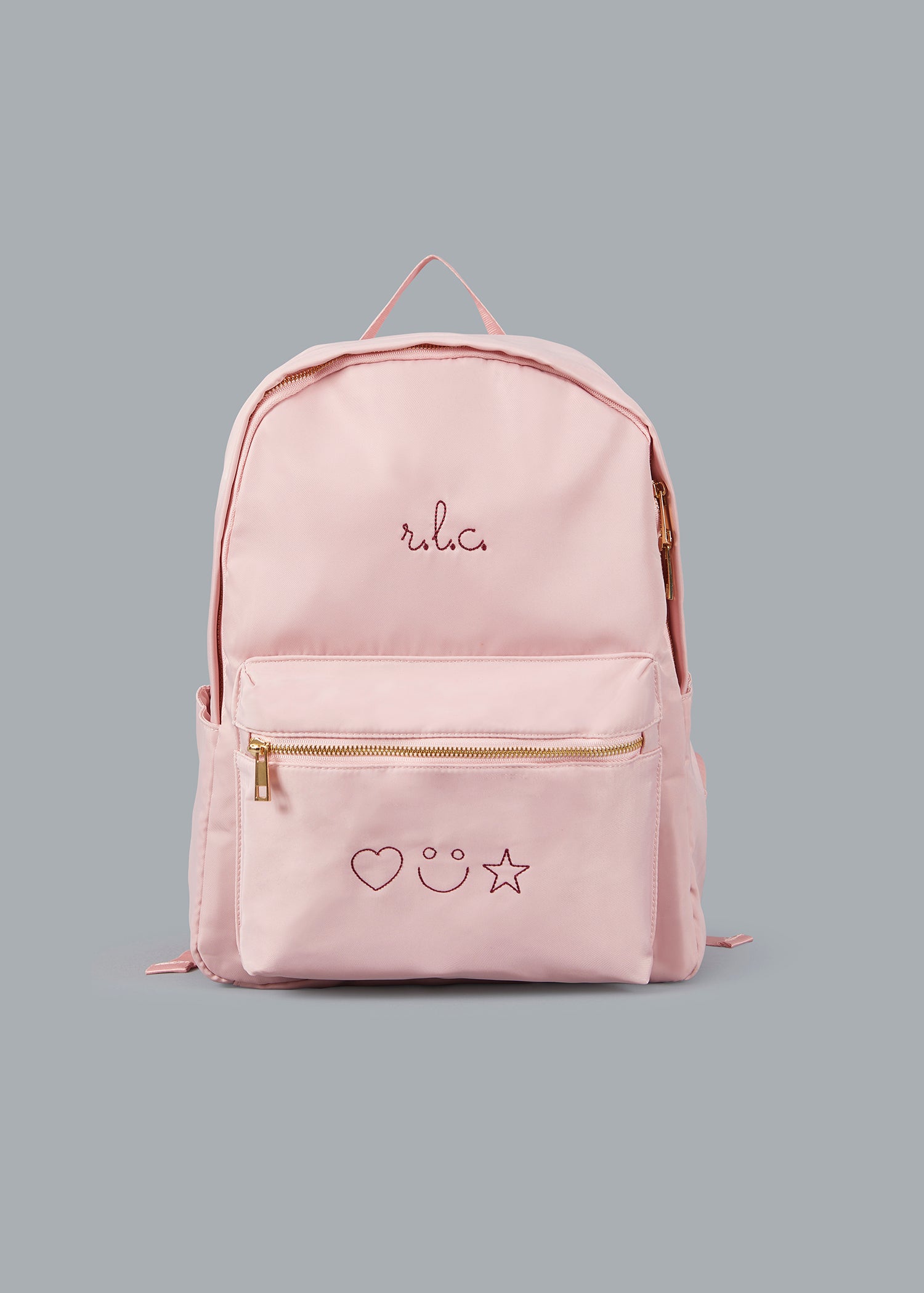 Classic Nylon Backpack – Personalized & Custom Embroidered | Back
