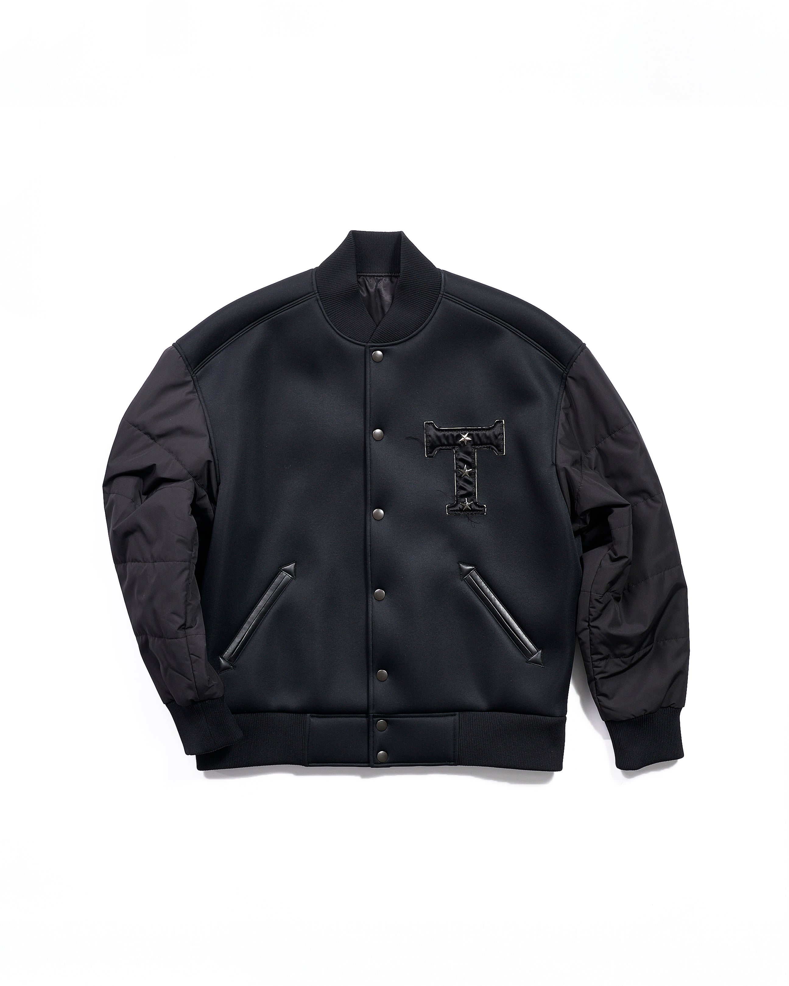 TAE ASHIDA Men's - 【ユニセックス】ボンディングジャージー×タフタ