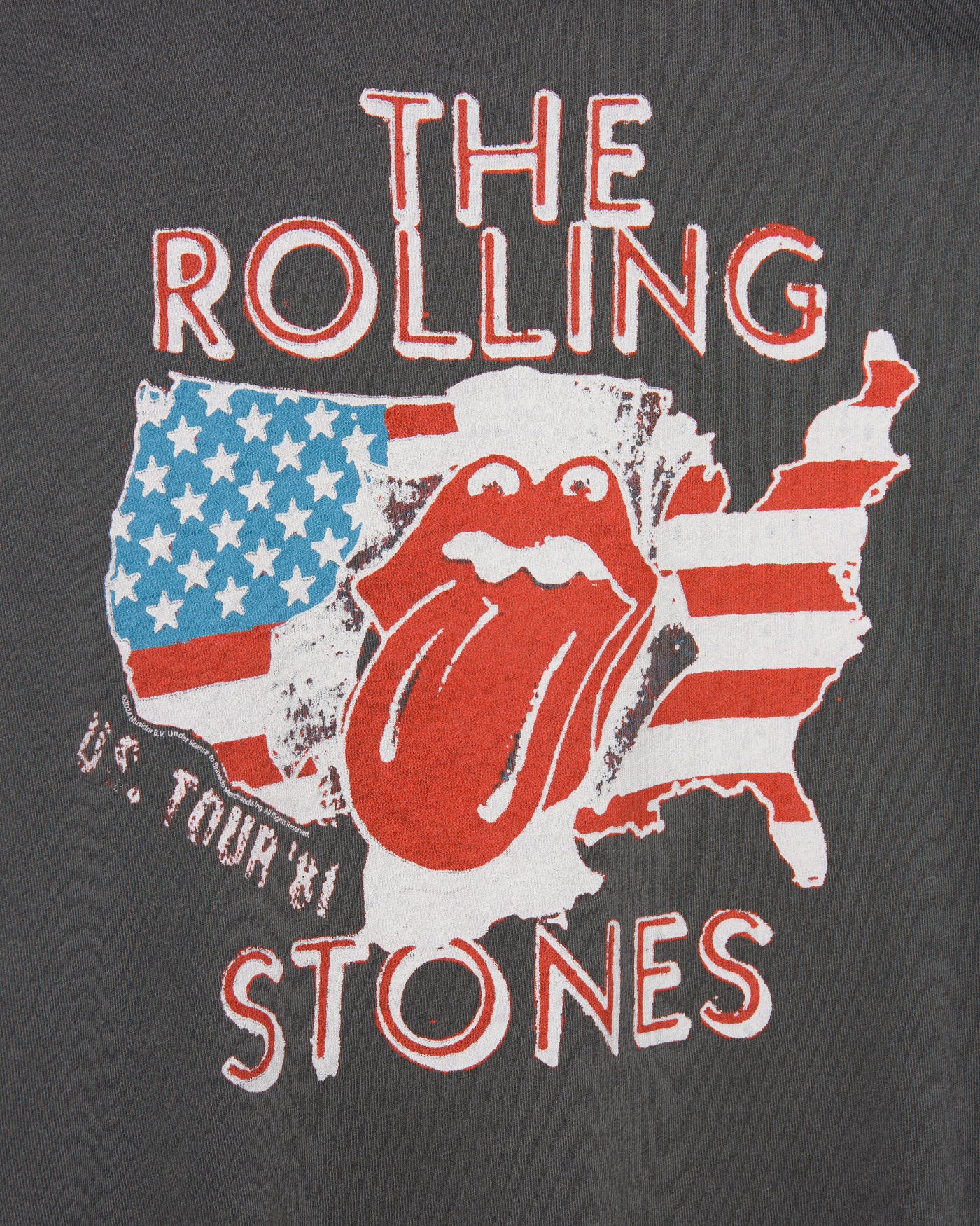 Rolling Stones 1981 ツアー Tシャツ サイズ14-16 S The Rolling