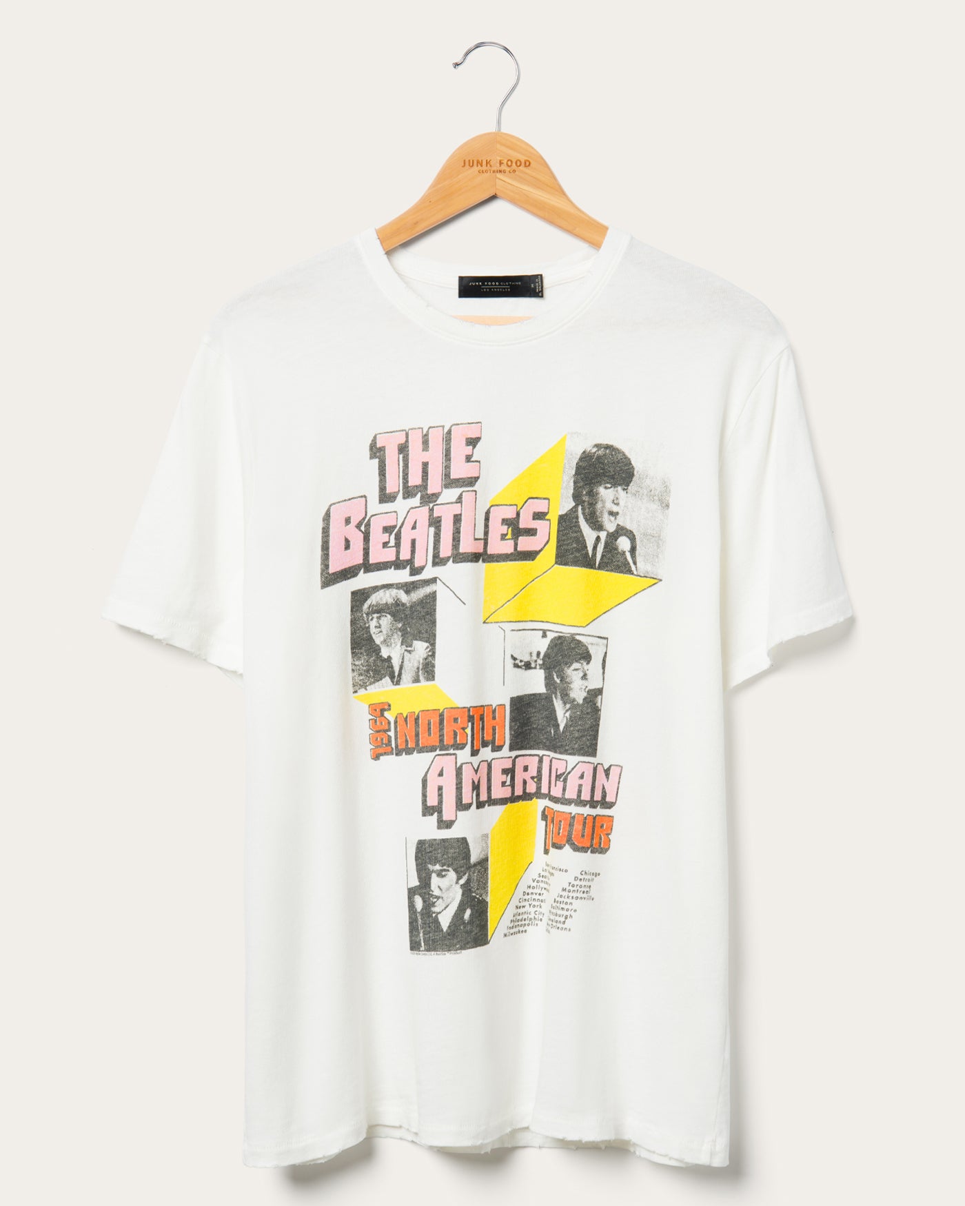 The Beatles North American Tour 3D Boxes Vintage Tee – Junk Food