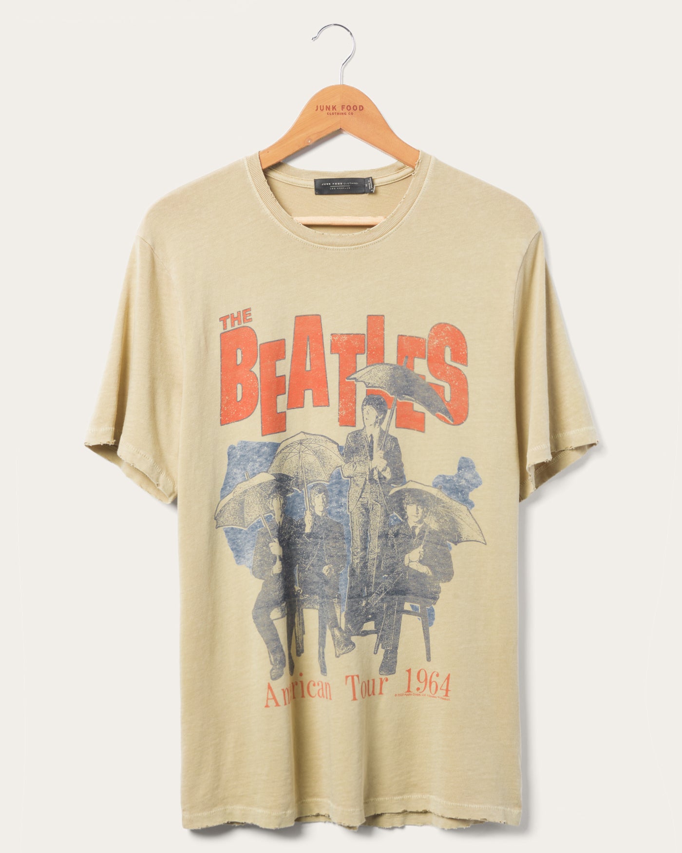 The Beatles American Tour Vintage Tee – Junk Food Clothing