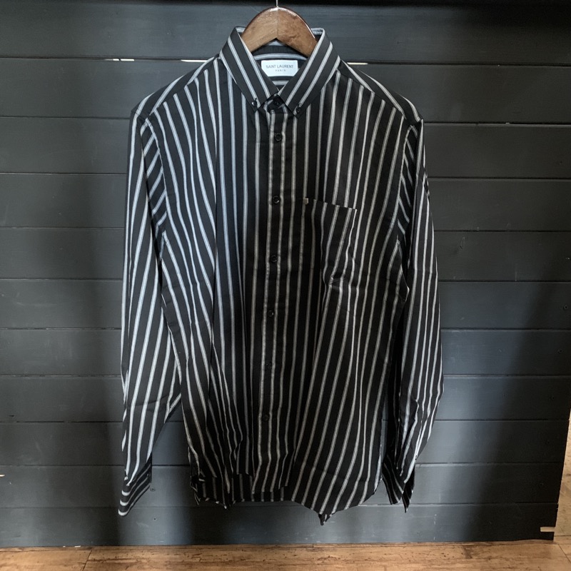 Saint-Laurent（サンローラン）のストライプシャツ、564172 Y115V JP