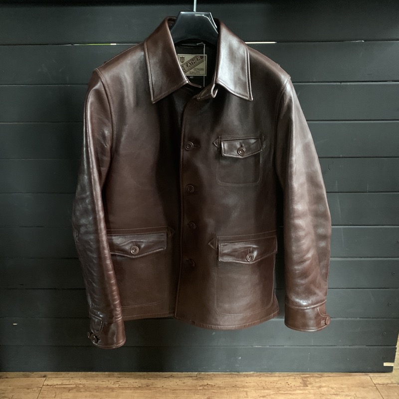 Y'2 LEATHER（ワイツーレザー）のLS-15 ホースハイド ワークジャケット