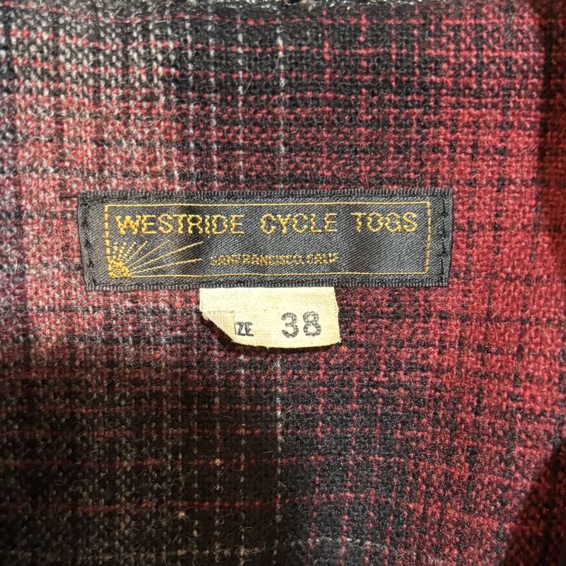 WESTRIDE(ウエストライド)のゴートスキン レザースポーツジャケットを