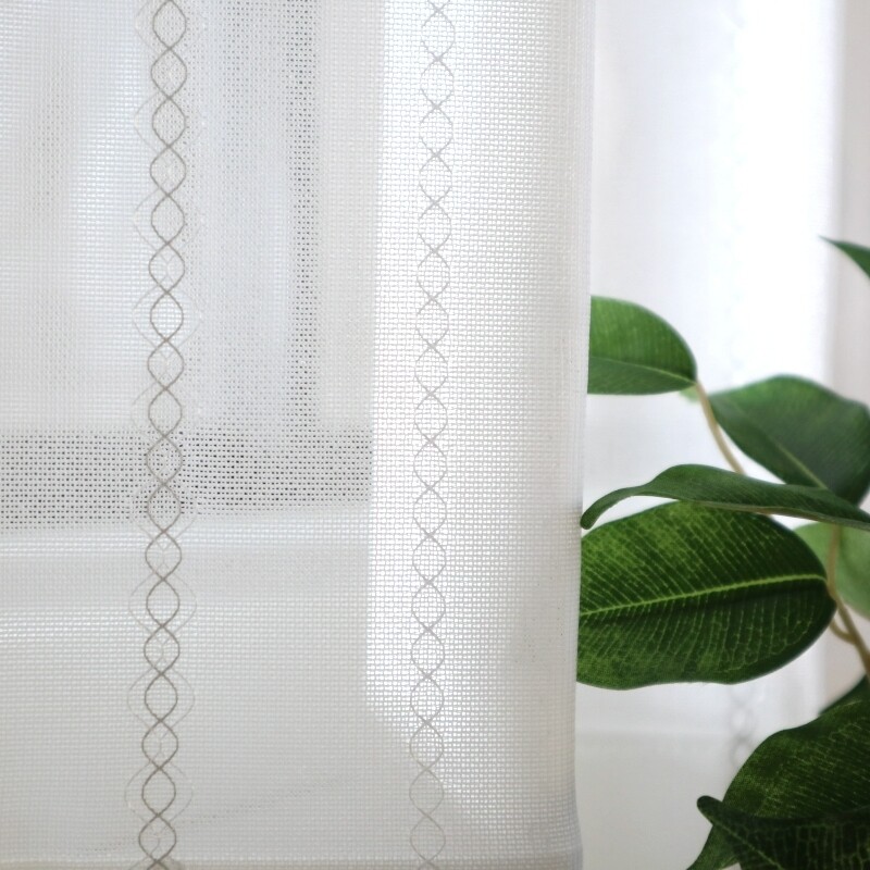 ミラー・UVカット・遮熱】アバ カット生地 JD-68020 ホワイト