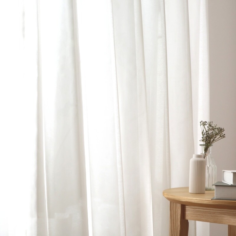 遮熱・UVカット】ミヌエット カフェカーテン JD-78033 ホワイト