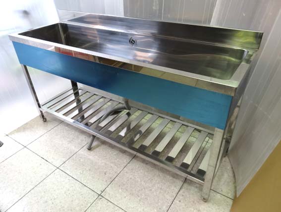 1槽シンク（業務用1槽流し台） 1200x600