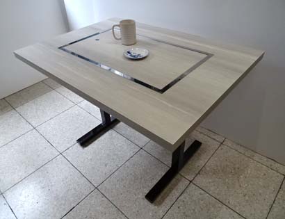 お好み焼きテーブル 鉄板焼きテーブル ダイニング鉄板付テーブル