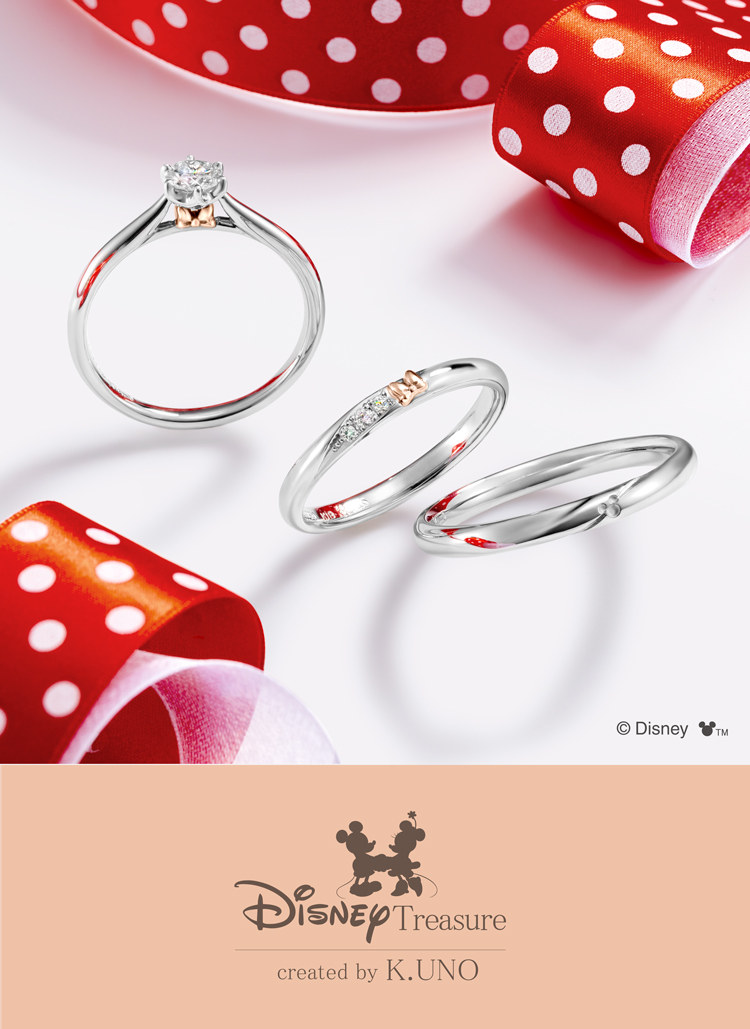 ミッキー＆ミニー |【K.UNO】ディズニージュエリー