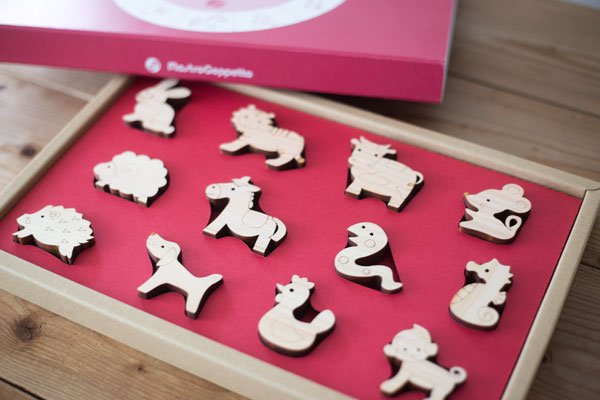 干支セット ツヴェルフ マストロ・ジェッペット｜木のおもちゃ専門店