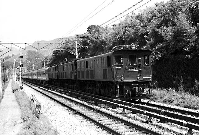 アプト式時代信越本線碓氷峠写真電気機関車ED42