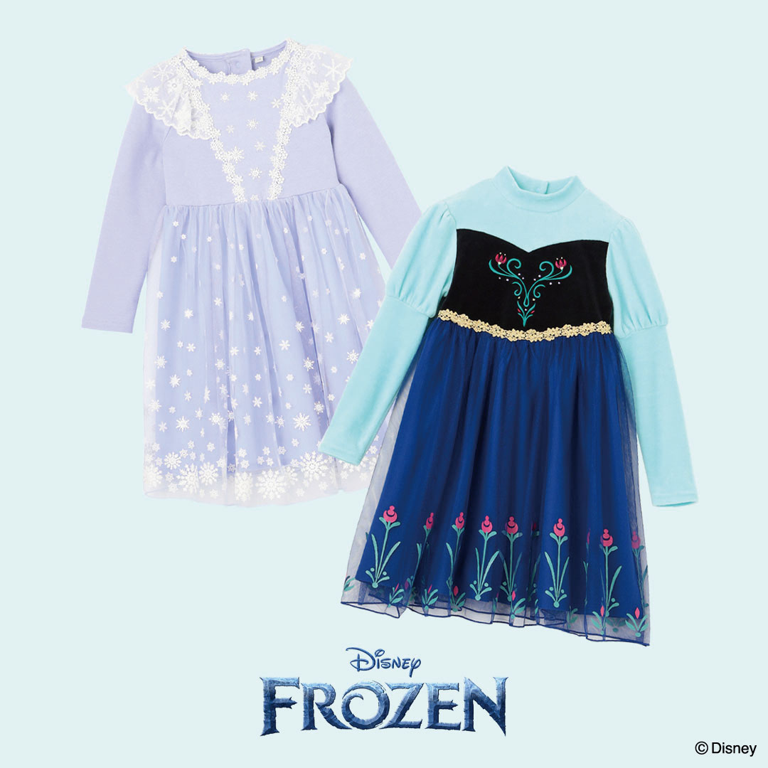 any FAM』がディズニー『アナと雪の女王』シリーズの子供服を販売開始