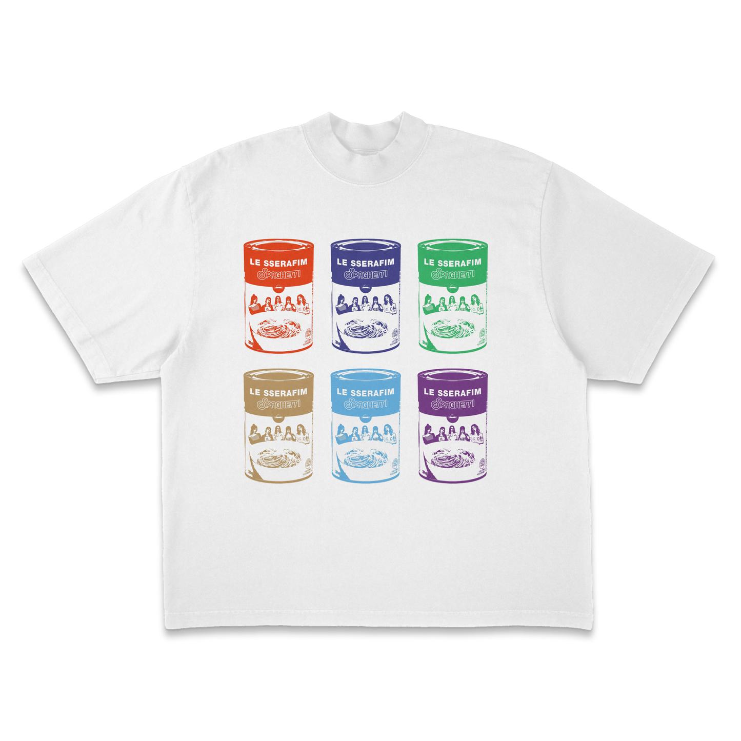 LE SSERAFIM Spaghetti shirt – onestar