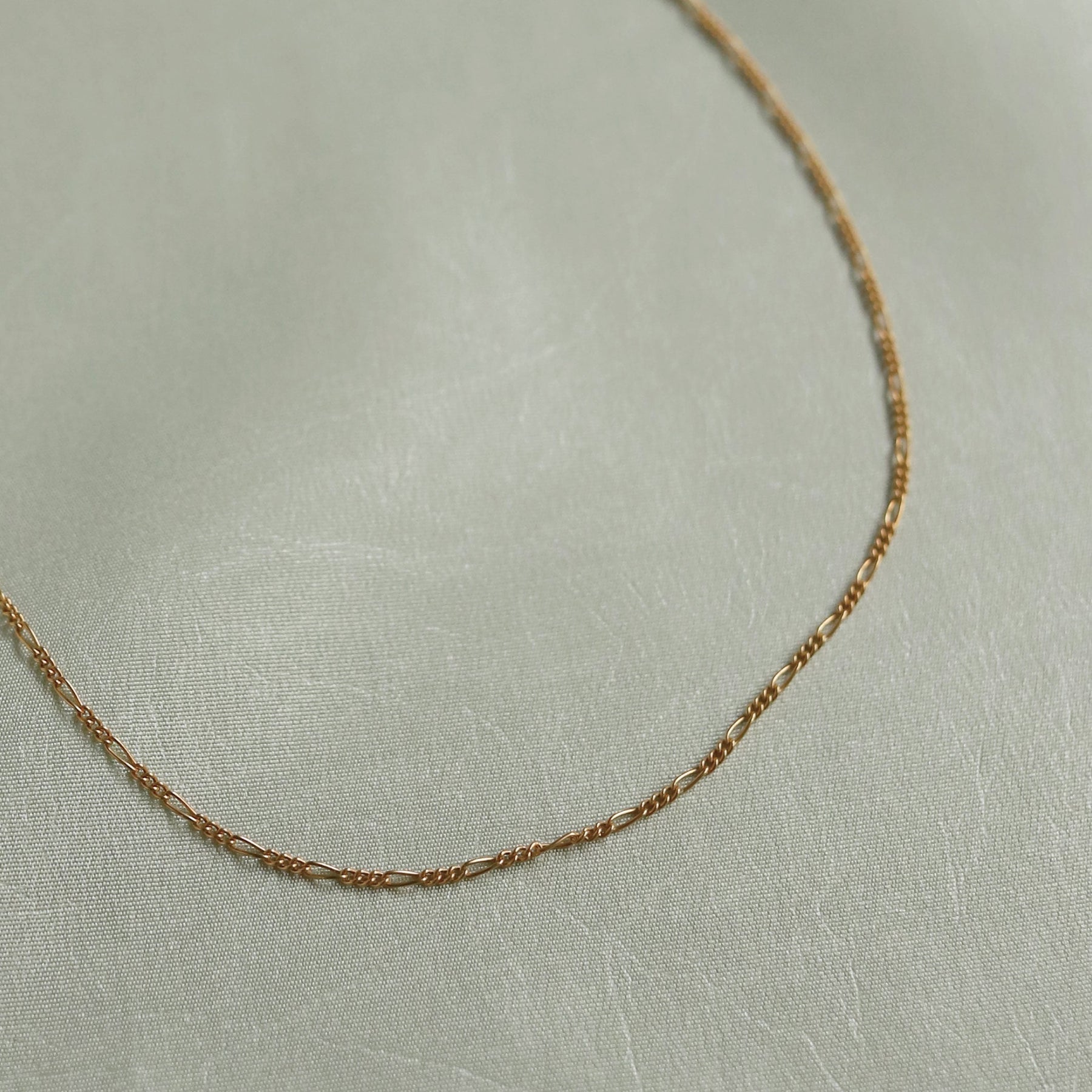 フィガロチェーンネックレス GD 38cm