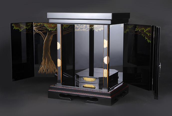 輪島塗仏壇 三方総開き厨子 大越仏壇