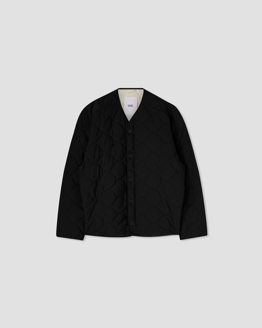 OAMC X FRAGMENT Bomber Jacket in Black | OAMC