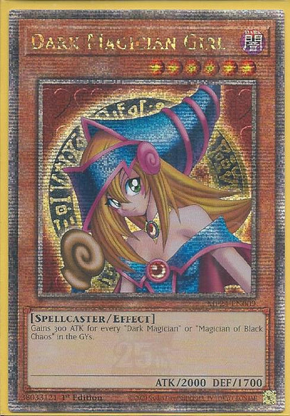 遊戯王 英語版 ブラック・マジシャン・ガール 25thレア MP24 北米版