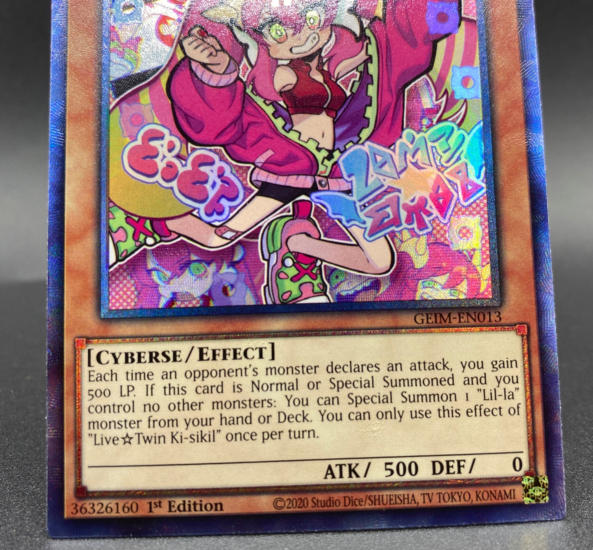 遊戯王 北米版 GEIM Live☆Twin キスキル コレクターズレア 英語版