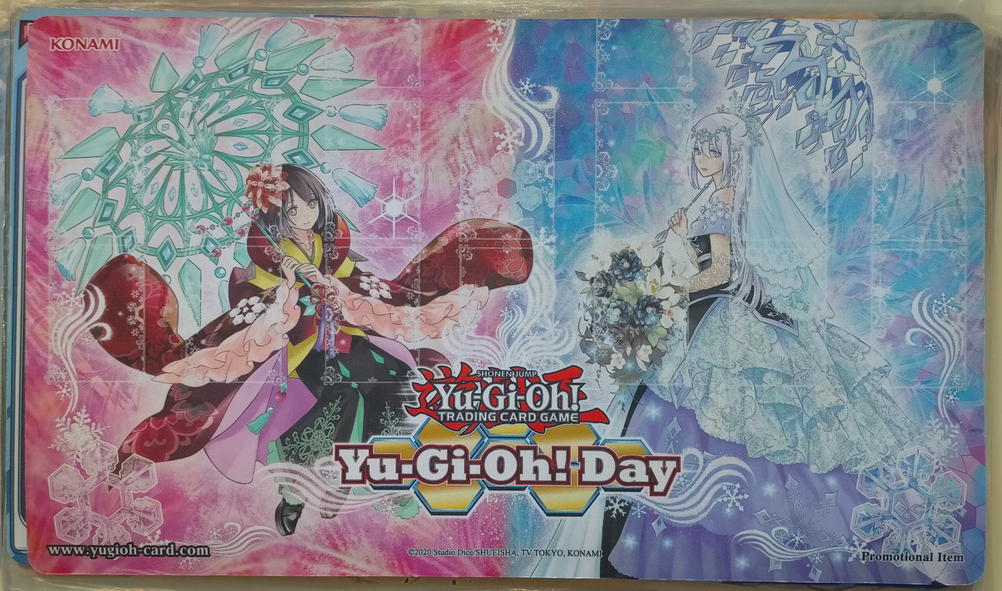 遊戯王 公式 遊戯王の日 六花聖 プレイマット – トレカ屋 ANOTHER