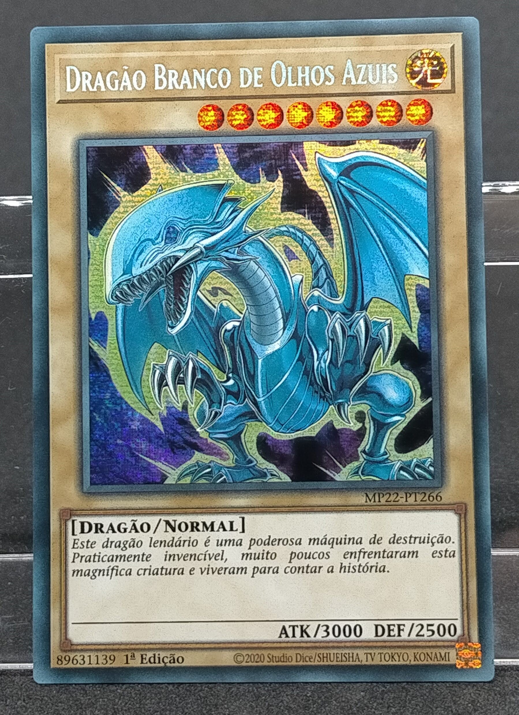 遊戯王 ARS9 青眼の白龍 ポルトガル語 1st DIK-P001 遊戯王 ARS9 青眼