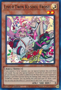 遊戯王 英語版 Live☆Twin キスキル・フロスト スーパーレア