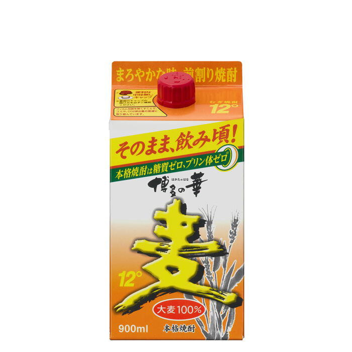 麦焼酎 本格焼酎 博多の華 麦 12% パック｜焼酎・泡盛｜オエノングループ