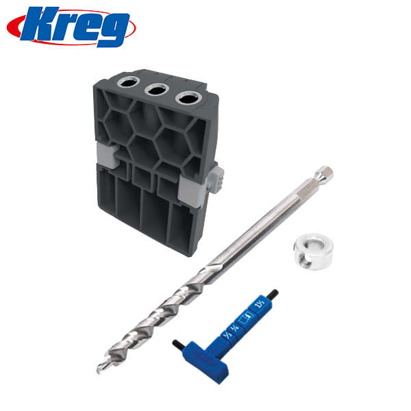Kregポケットホールジグ マイクロポケット ドリルガイドキット(520用