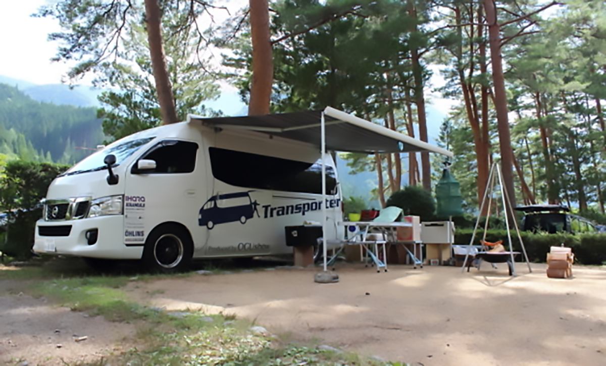 FIAMMA」サイドオーニングの展開方法 - オグショーオフィシャルネット