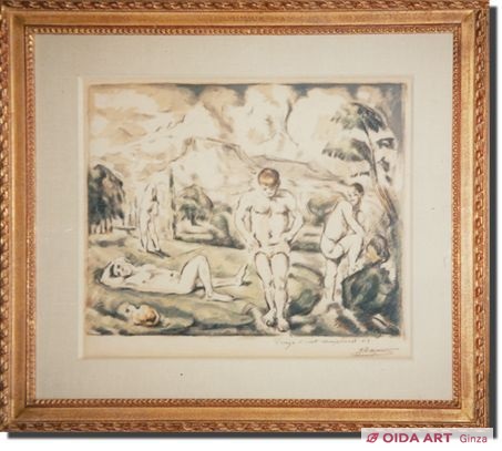 セザンヌ 大水浴 | 絵画など美術品の販売と買取 | 東京・銀座 おいだ美術