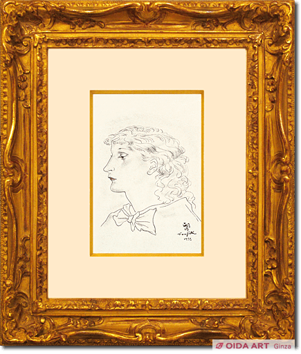 藤田嗣治 婦人像（マドレーヌ） | 絵画など美術品の販売と買取 | 東京