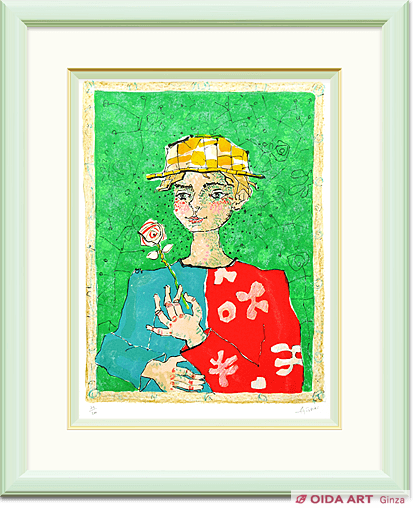 アイズピリ 少年 | 絵画など美術品の販売と買取 | 東京・銀座 おいだ美術