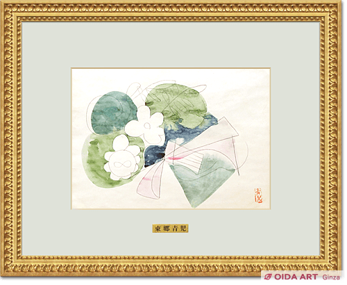 東郷青児 花 | 絵画など美術品の販売と買取 | 東京・銀座 おいだ美術