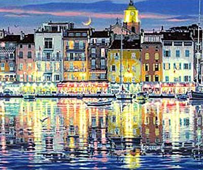 笹倉鉄平 サントロペ | 絵画など美術品の販売と買取 | 東京・銀座 おい