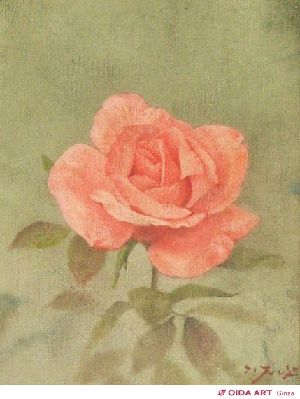 藤井勉 バラ | 絵画など美術品の販売と買取 | 東京・銀座 おいだ美術