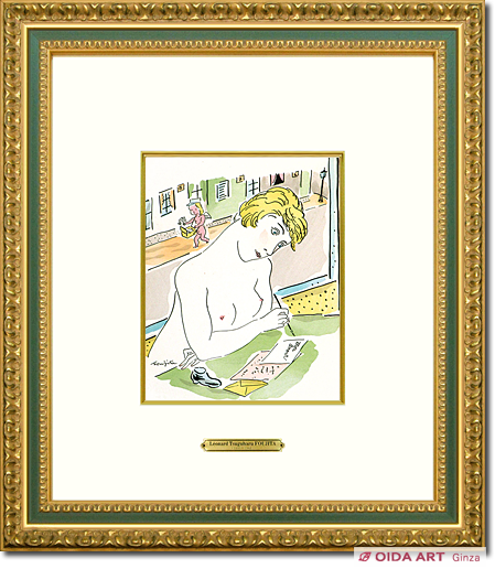 藤田嗣治 エロスの愉しみ PL.9 | 絵画など美術品の販売と買取 | 東京