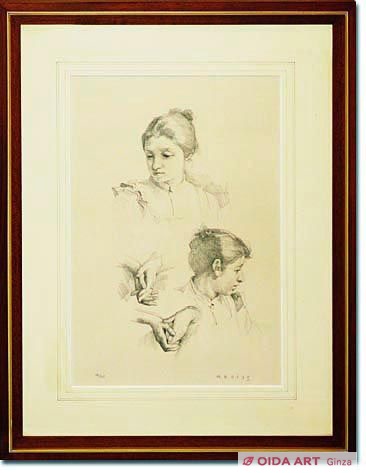 小磯良平 若い女たち