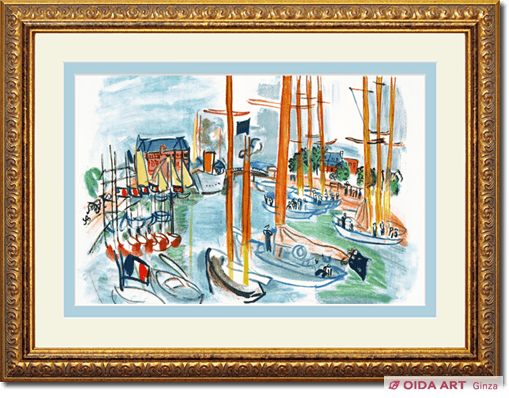 Port of Deauville: From the coast of Normandy | Oida-Art
